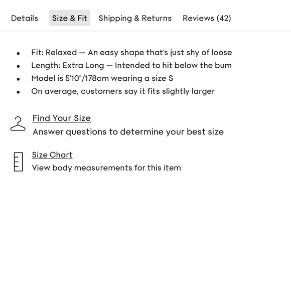 ARITZIA - Babaton - Roger Sweater - Size S - Long, V-neck merino wool sweater - Picture 5 of 8